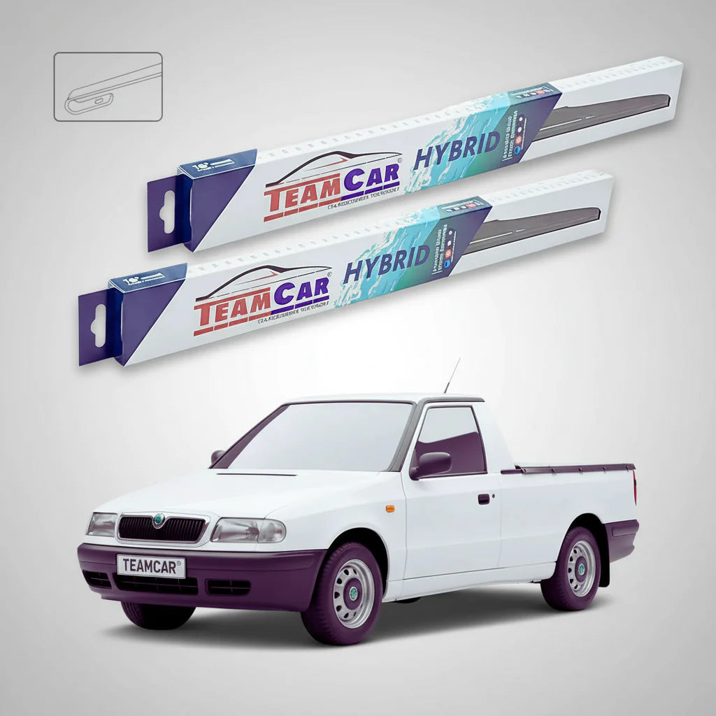 Ștergătoare Skoda Pick-Up 787 6U7 1991-2001 | Set Față Hibrid – TeamCar®