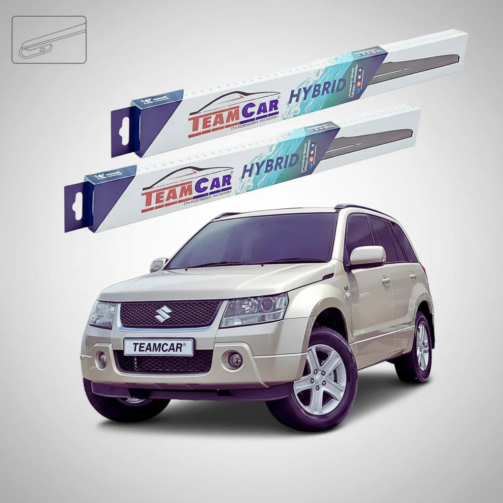 Ștergătoare Suzuki Grand Vitara II JT 5 Uși 2005-2008 | Set Față Hibrid – TeamCar®