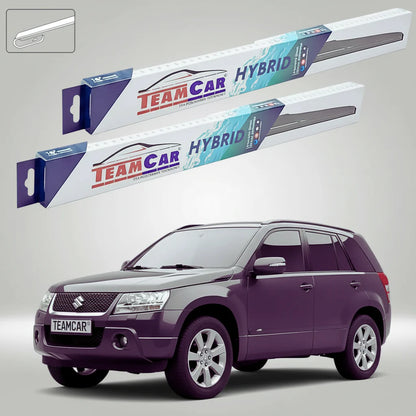 Ștergătoare Suzuki Grand Vitara II JT 5 Uși 2008-2012 | Set Față Hibrid – TeamCar®