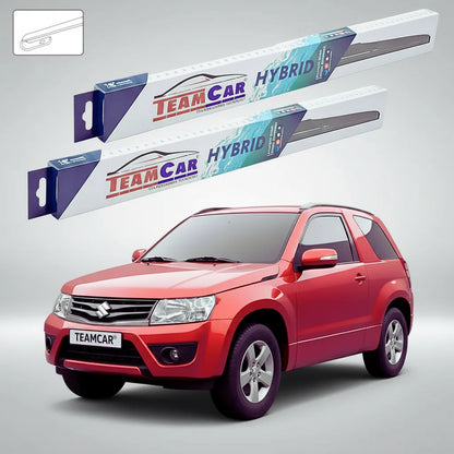 Ștergătoare Suzuki Grand Vitara II JT 3 Uși 2012-2015 | Set Față Hibrid – TeamCar®