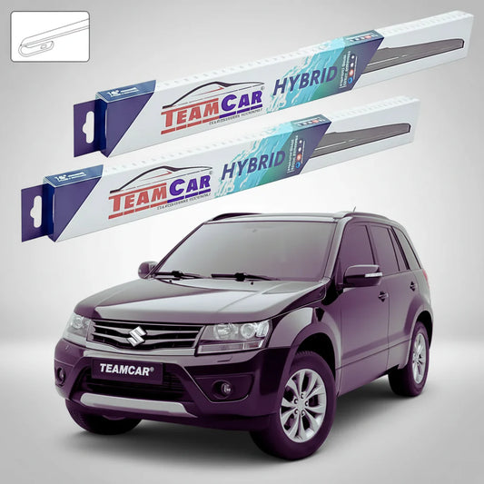 Ștergătoare Suzuki Grand Vitara II JT 5 Uși 2012-2015 | Set Față Hibrid – TeamCar®