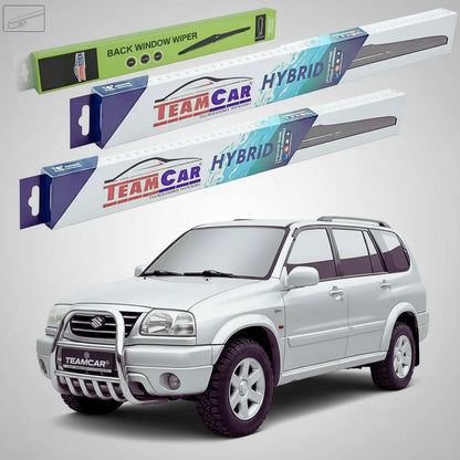 Ștergătoare Suzuki Grand Vitara I XL-7 HT 1998-2005 | Set Față și Spate Hibrid – TeamCar®