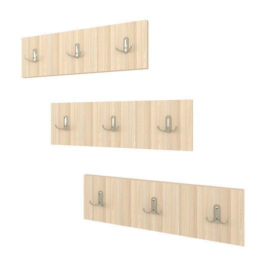 Set 3 Cuierase Drepte haaus Jinx, Stejar Ferrara, 50 x 15 cm