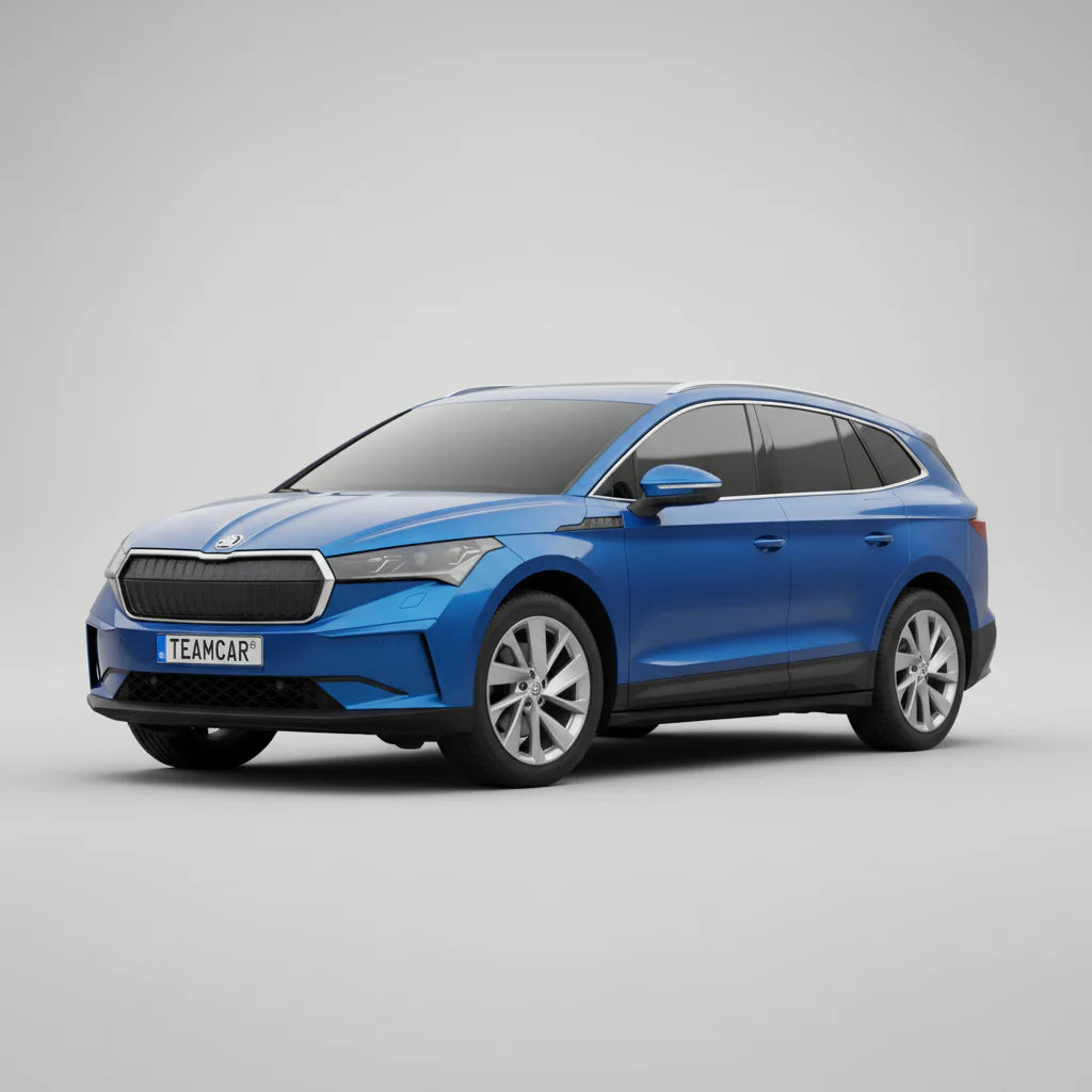 Ștergătoare Skoda Enyaq iV 50 2020-prezent | Set Față+Spate Flat Universal – TeamCar®