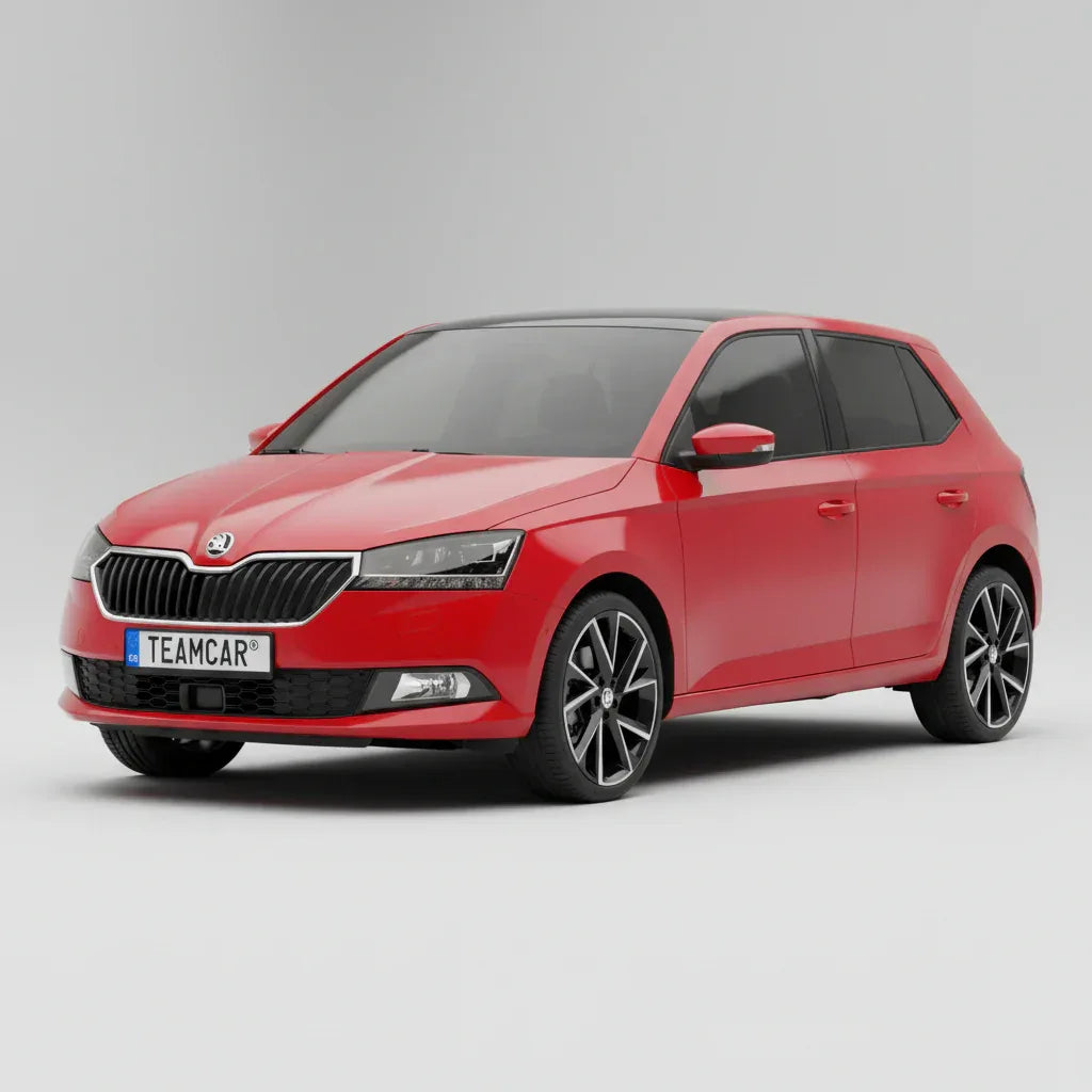 Covorașe Skoda Fabia III Hatchback Facelift 2018-2021 | Blue Edition – TeamCar®