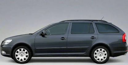 Covorase Skoda Octavia II TeamCar® Tip Tavita Compatibile (2004–2013) - Silver - 221.ro