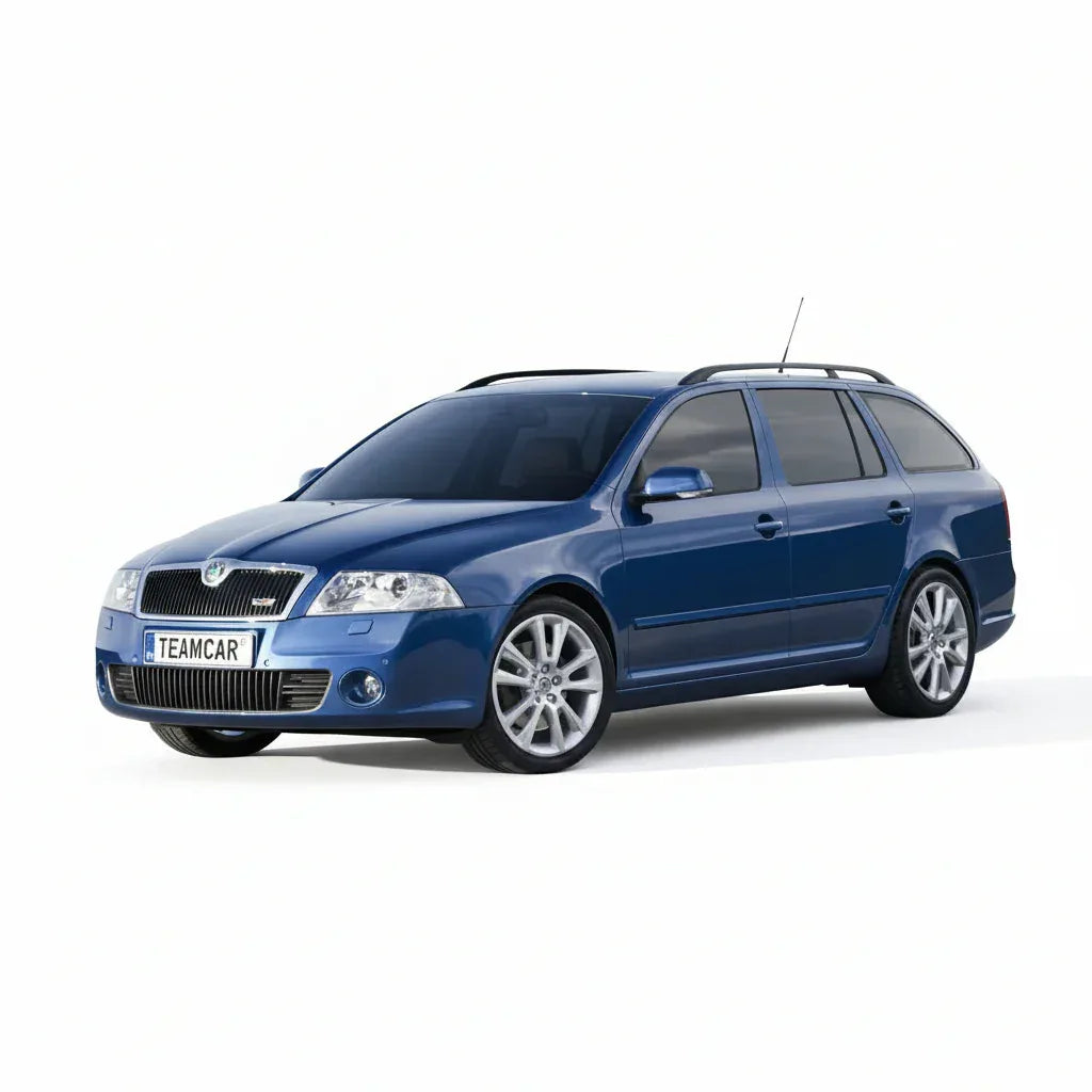 Covorașe Skoda Octavia II Combi 2004-2013 | Blue Edition – TeamCar®