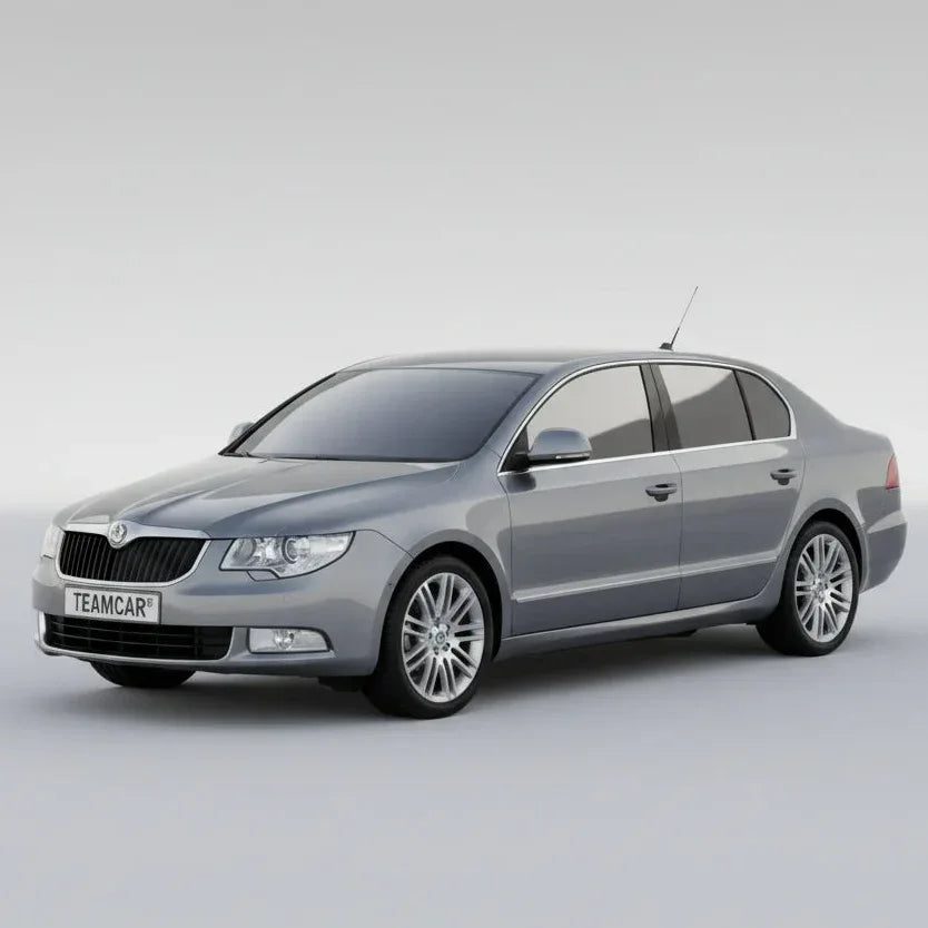 Covorașe Skoda Superb II 2008-2015 | Blue Edition – TeamCar®
