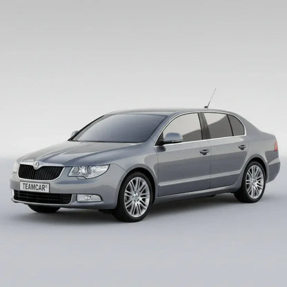 Covorașe Skoda Superb II 2008-2015 | Red Edition – TeamCar®