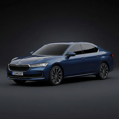 Covorășe cauciuc Skoda Superb IV 2024+ | Silver Edition – TeamCar®