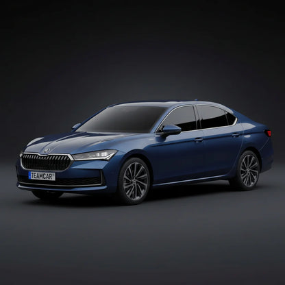 Covorase Skoda Superb IV Tavita Cauciuc Compatibile 2023–prezent | Blue