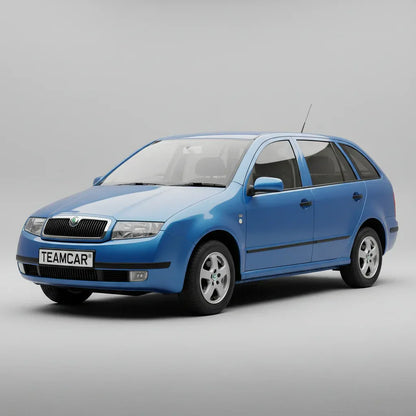 Covorașe Skoda Fabia I Combi 1999-2007 | Blue Edition – TeamCar®
