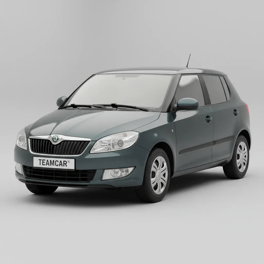 Covorașe Skoda Fabia II Hatchback 2007-2014 | Red Edition – TeamCar®