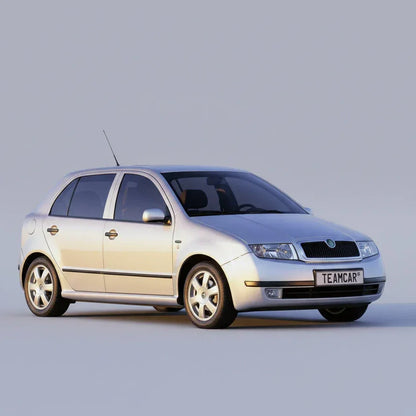 Covorașe Skoda Fabia I 1999-2007 | Blue Edition – TeamCar®