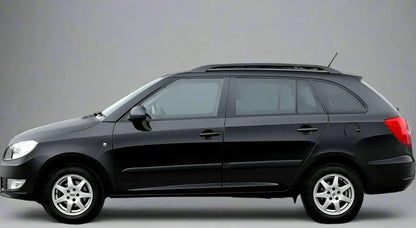 Covorase Auto TeamCar® Tip Tavita Compatibile Skoda Fabia II (2007–2014) Negru - 221.ro