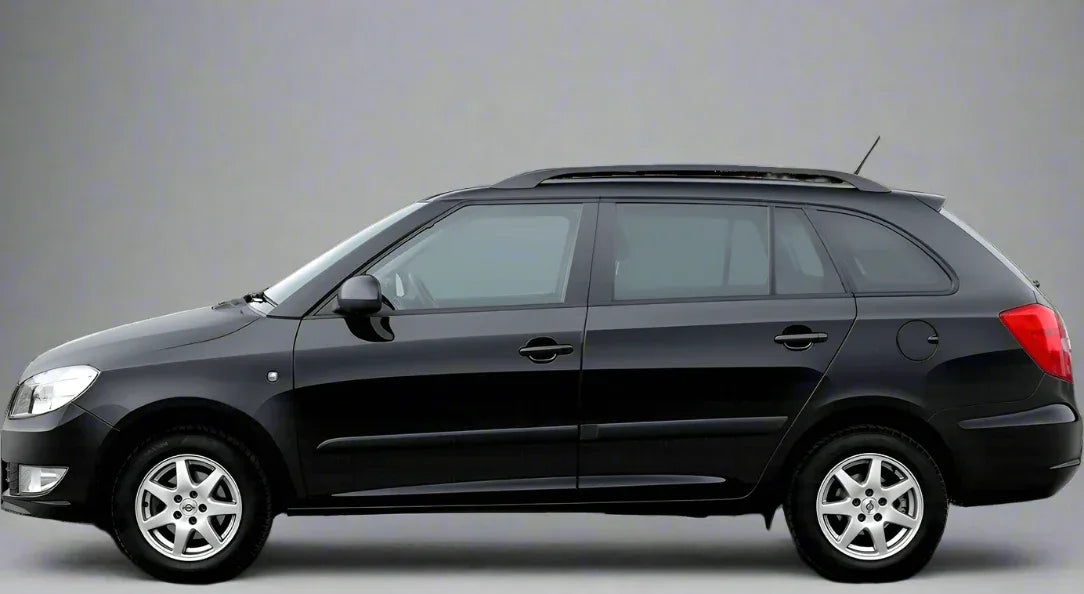 Covorase Skoda Fabia II TeamCar® Tip Tavita Compatibile (2007–2014) Silver - 221.ro