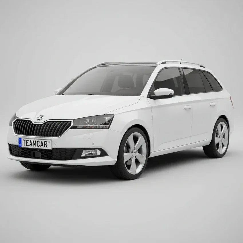 Covorașe Skoda Fabia III Combi Facelift 2018-2021 | Silver Edition – TeamCar®