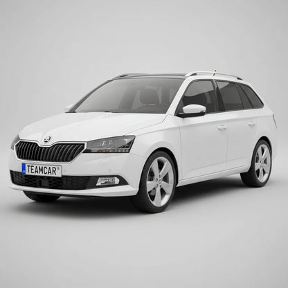 Covorașe Skoda Fabia III Combi Facelift 2018-2021 | Black Edition – TeamCar®