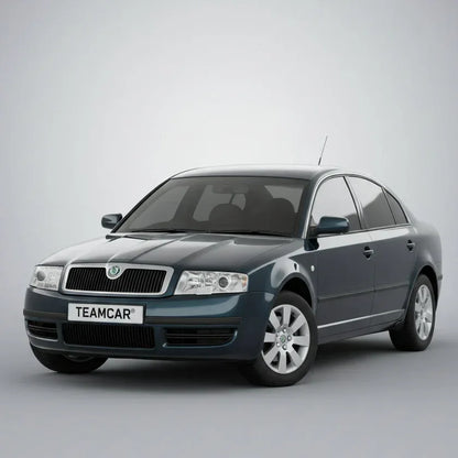 Covorașe Skoda Superb I 2001-2008 | Red Edition – TeamCar®