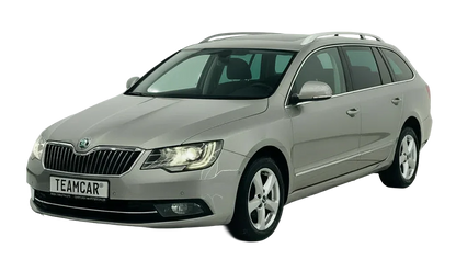 Covorașe Skoda Superb II Combi 2013-2015 | Red Edition – TeamCar®