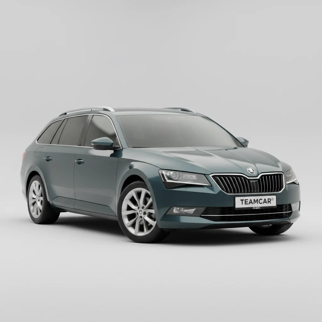 Covorașe Skoda Superb III Combi 2015-2019 | Black Edition – TeamCar®