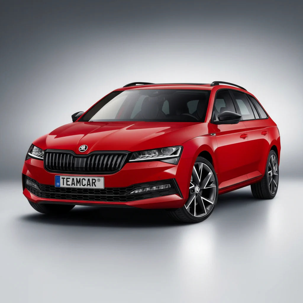 Covorașe Skoda Superb III Combi Facelift 2019-2024 | Black Edition – TeamCar®