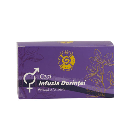 Ceai Natural Fertilitate și Potență – Infuzia Dorinței