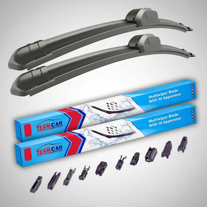 Ștergătoare Skoda Octavia II 1Z3 02-10.2004 | Set Față Flat Universal – TeamCar®