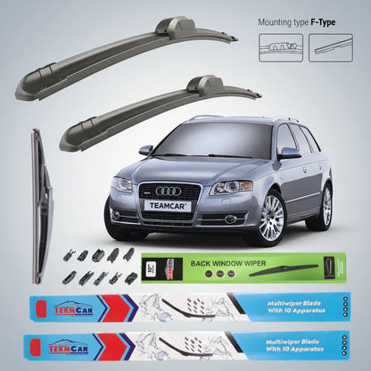 Ștergătoare Audi A4 Avant B7 (2004–2008) Flat | Set Complet – TeamCar®