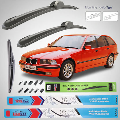 Ștergătoare BMW Seria 3 E36 Touring (1995–1999) | Set Complet – TeamCar®