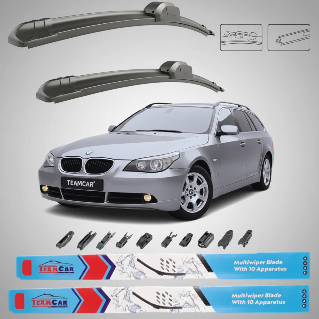 Ștergătoare BMW Seria 5 E61 Touring (2004–2007) | Set Față – TeamCar®