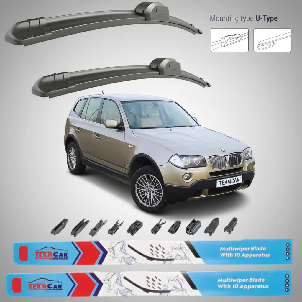 Ștergătoare BMW X3 E83 (2003–2006) Pre-Facelift | Set Față – TeamCar®