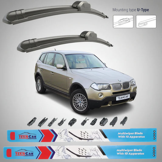 Ștergătoare BMW X3 E83 (2003–2006) Pre-Facelift | Set Față – TeamCar®