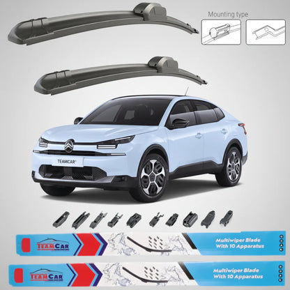 Ștergătoare Citroen C4 X, ë-C4 X (2022–2024) Flat | Set față – TeamCar®