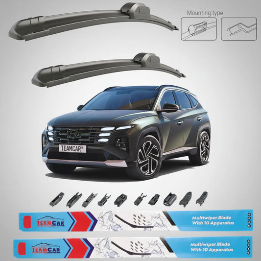 Ștergătoare Hyundai Tucson IV Facelift (2024–2026) Flat | Set față – TeamCar®