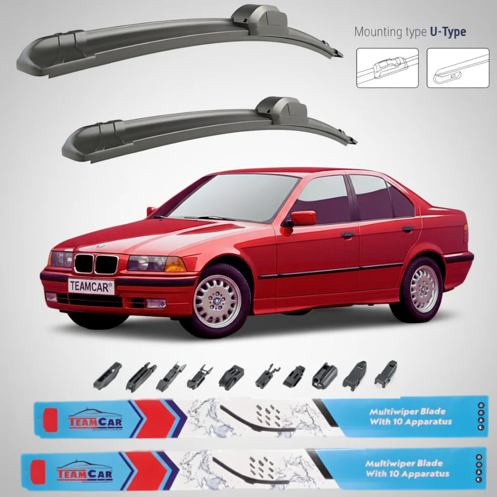 Ștergătoare BMW Seria 3 E36 Sedan (1990–1999) | Set Față – TeamCar®