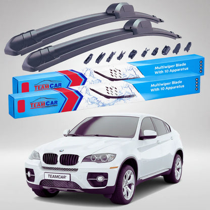 Ștergătoare BMW X6 (E71-E72 2012-2014) | Set Față – TeamCar®