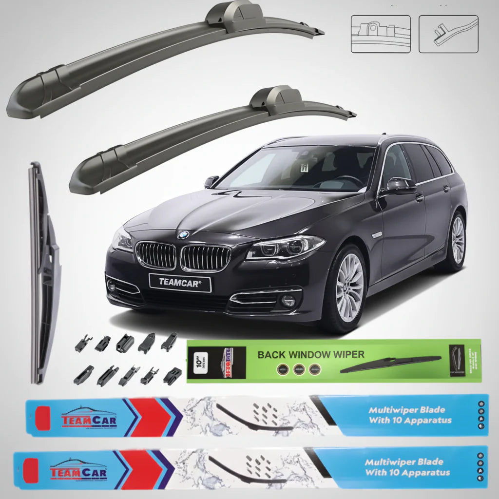 Ștergătoare BMW Seria 5 F11 LCI (2013–2017) | Set Complet – TeamCar®