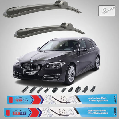 Ștergătoare BMW Seria 5 F11 LCI (2013–2017) | Set Față – TeamCar®