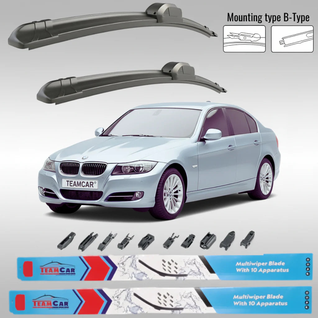 Ștergătoare BMW Seria 3 E90 Facelift (2009–2011) Flat | Set Față – TeamCar®