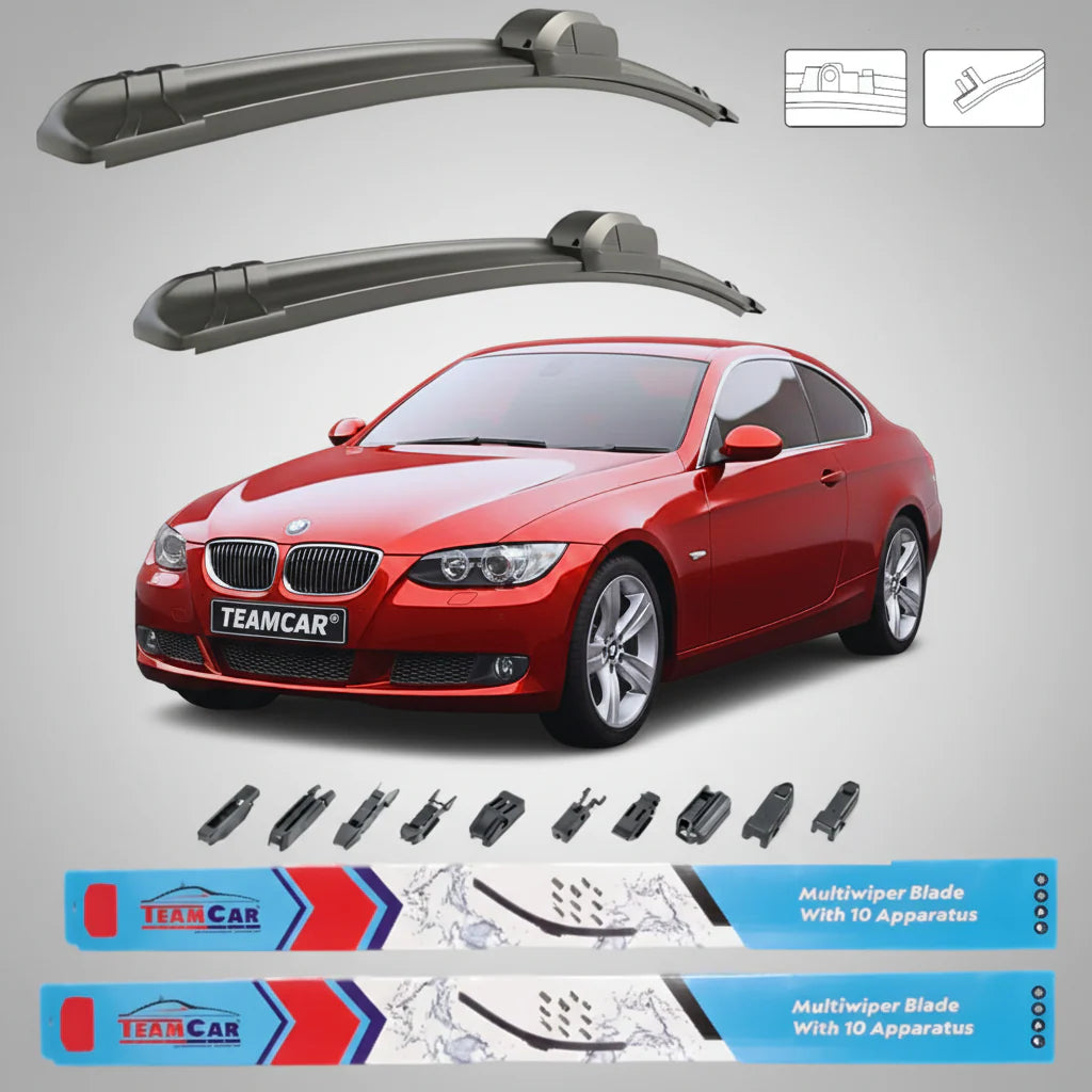 Ștergătoare BMW Seria 3 E92 (2006–2009) Flat | Set Față – TeamCar®