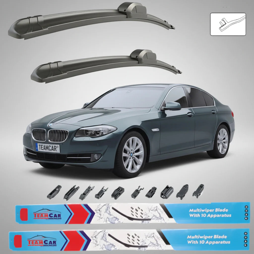 Ștergătoare BMW Seria 5 F10 (2010–2013) | Set Față – TeamCar®