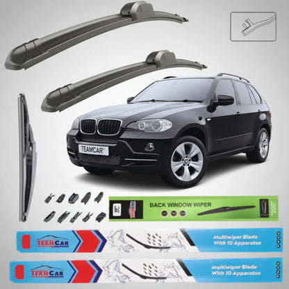 Ștergătoare BMW X5 E70 (2006-2011) | Set Complet – TeamCar®