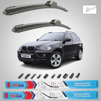 Ștergătoare BMW X5 E70 (2006-2011) | Set Față – TeamCar®