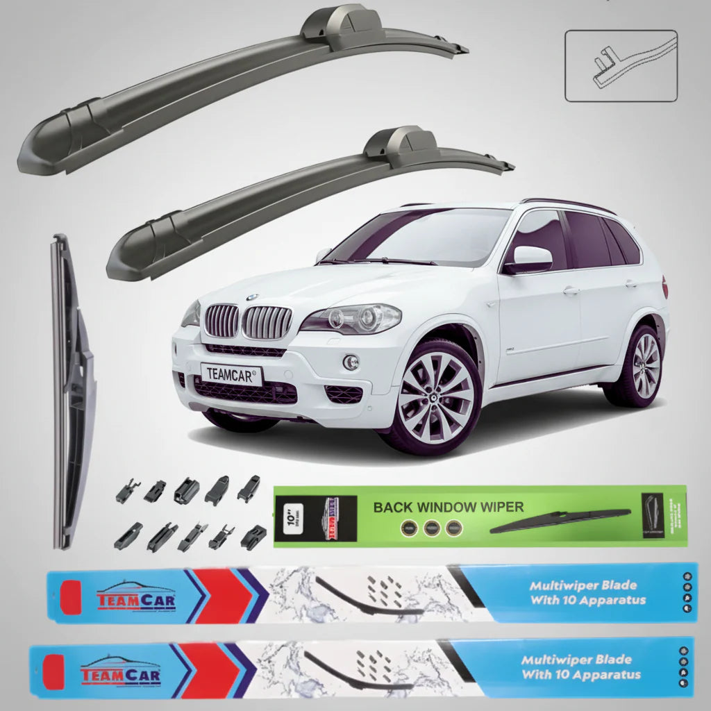 Ștergătoare BMW X5 E70 LCI (2011-2013) | Set Complet – TeamCar®