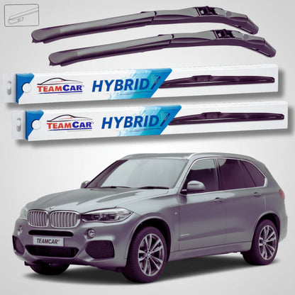 Ștergătoare BMW X5 F15 (2013-2018) Hibrid | Set Față – TeamCar®