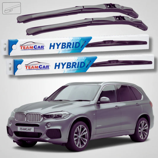 Ștergătoare BMW X5 F15 (2013-2018) Hibrid | Set Față – TeamCar®