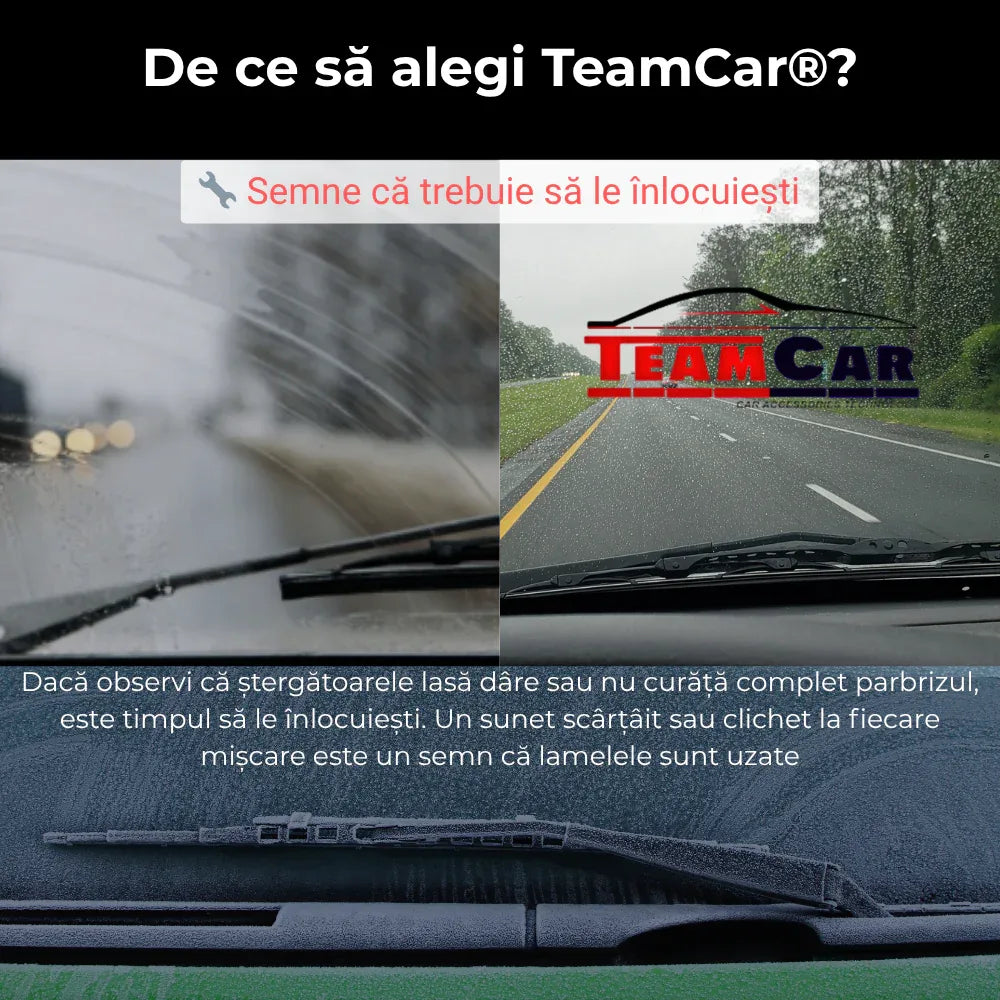 Ștergătoare TeamCar® Opel Corsa C (2000–2006) – Set Complet - 221.ro