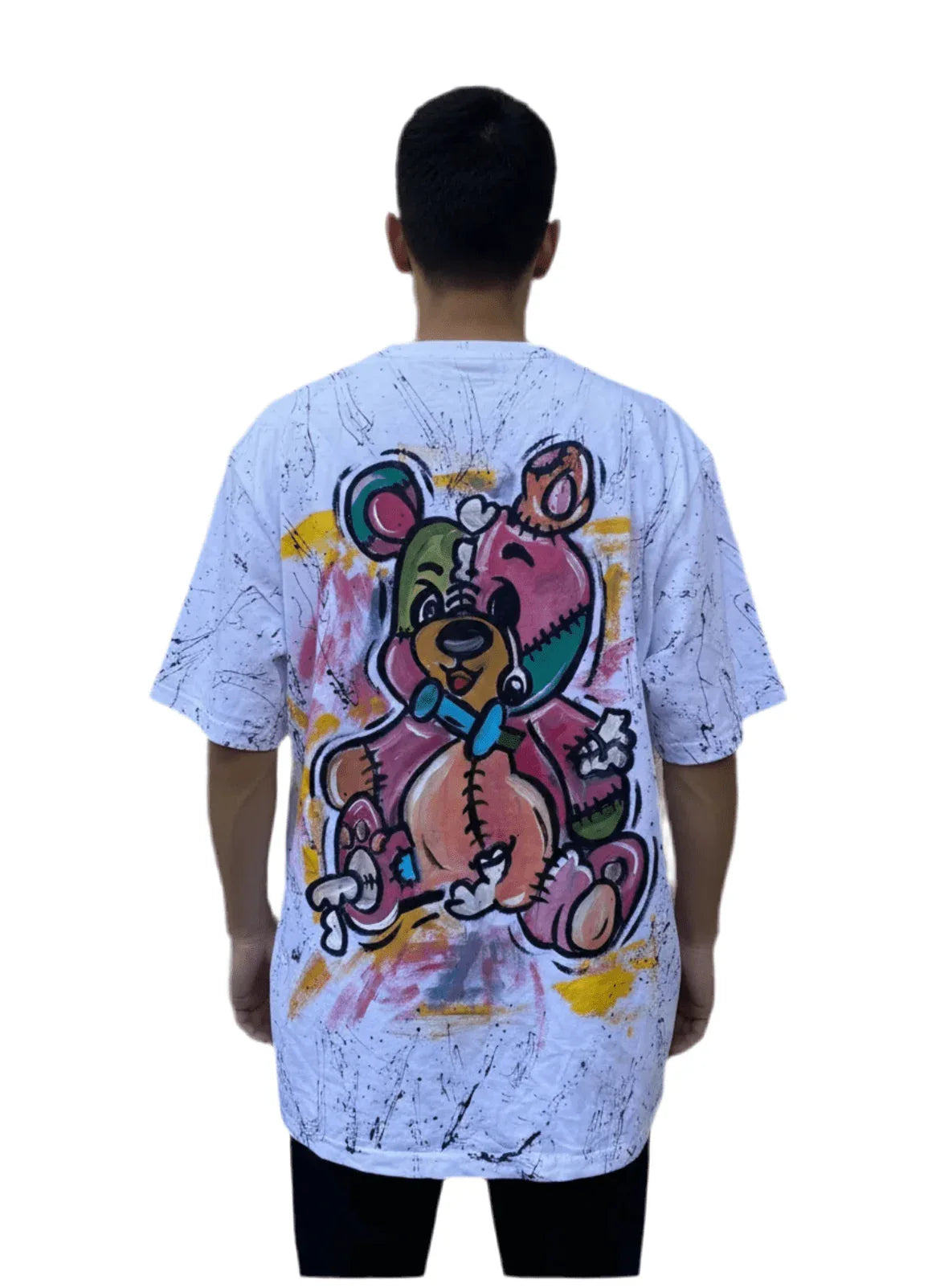 Teddy Bear t shirt Handpainted