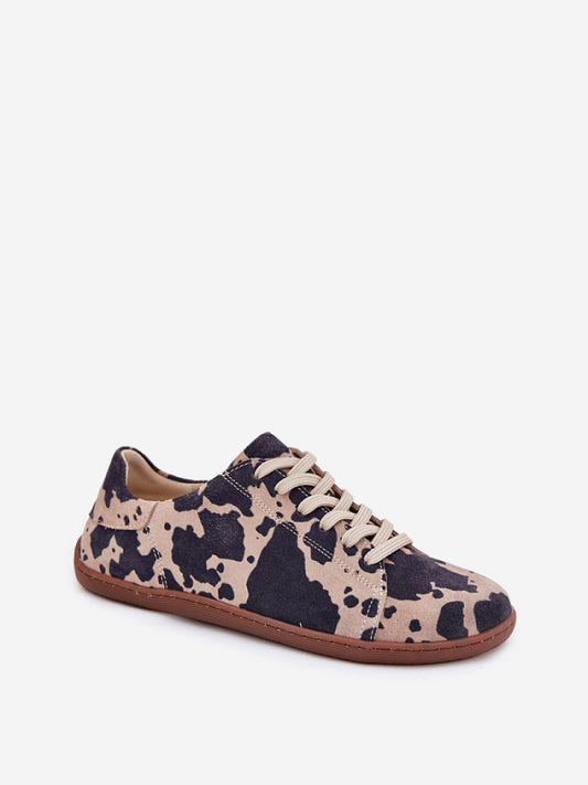 Tenişi Step in style, Model 215169, Maro - material piele naturală de căprioară  Footbed piele naturala  Înălţimea carâmbului 6.5 cm Înălțimea tălpii 1.5 cm